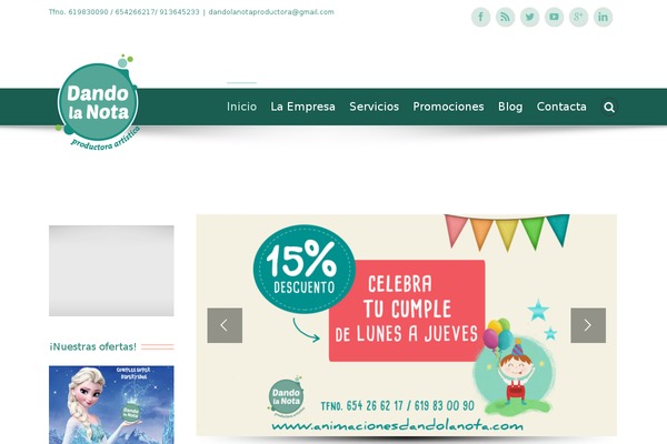 Site using Revolution Slider plugin