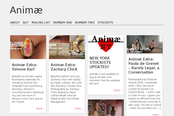 Fluxipress theme site design template sample