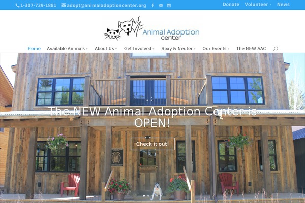 Site using Petfinder Listings plugin