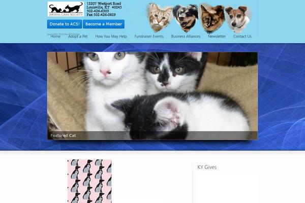 Site using Petfinder Listings plugin