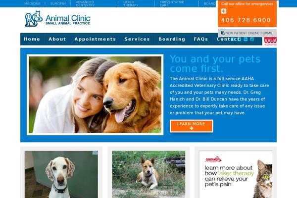 animalclinicmt.com site used Animal