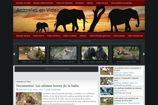 Scarlett theme site design template sample