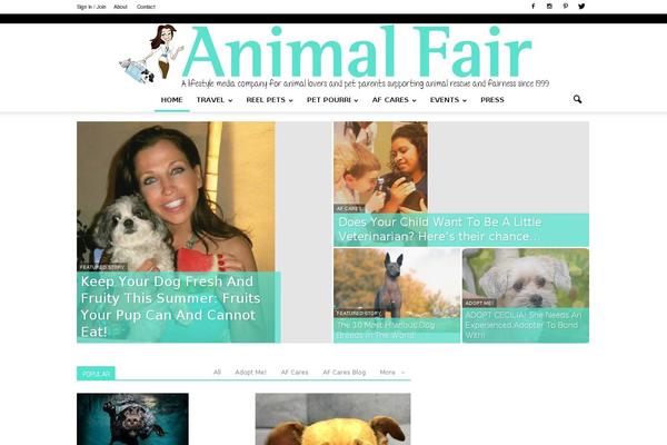 animalfair.com site used Essence-pro