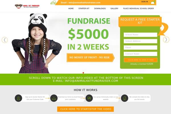 Blanco theme site design template sample