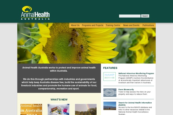 Aha theme site design template sample