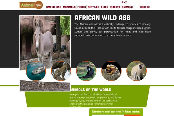 animalspot.net site used Animal-spot