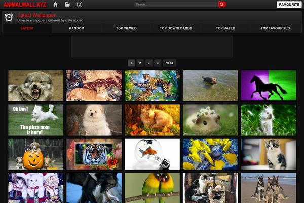 Napoli theme site design template sample