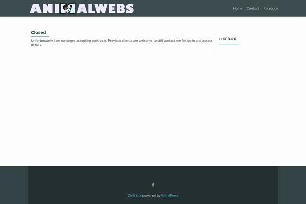 Site using Contact Form plugin