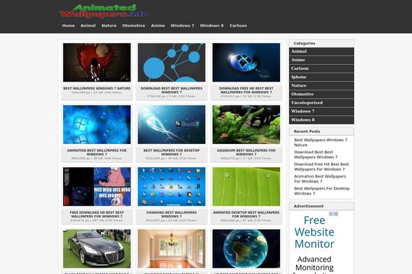 animatedwallpapers.info site used Wallpresss