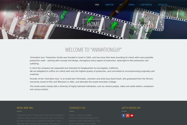 Everest theme site design template sample