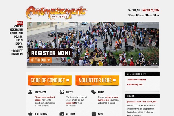 animazement.org site used X Child