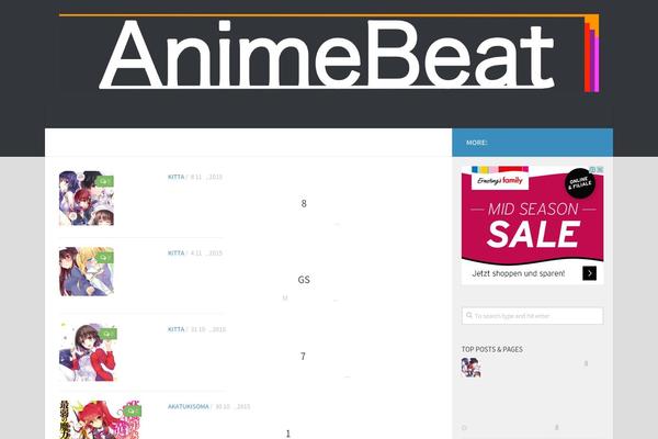 anime-visual-theme theme websites examples