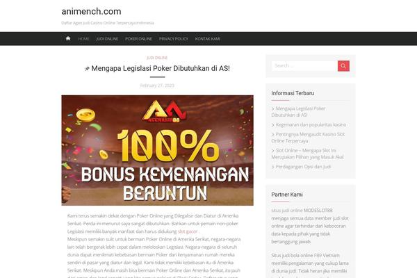 Xmag theme site design template sample