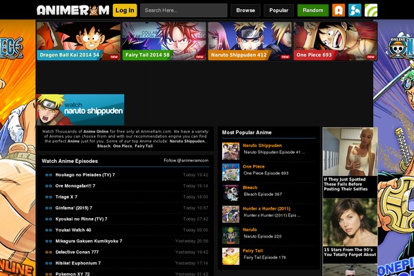 anime-ram WordPress theme, websites list used anime-ram theme anime-ram theme websites examples