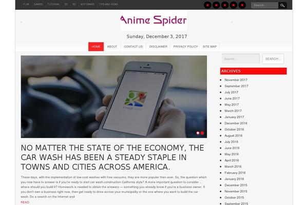 NewsPress Lite theme site design template sample