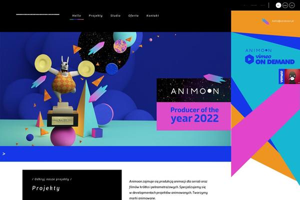 animoon.pl site used Animoon