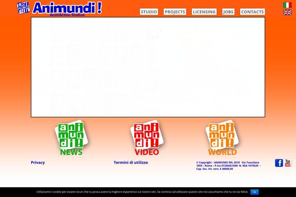 Impreza Child theme site design template sample