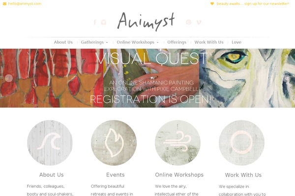 Organic_business theme site design template sample