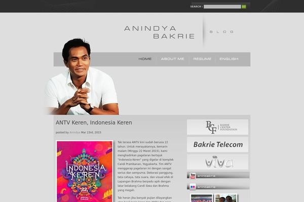 Misty Look theme site design template sample