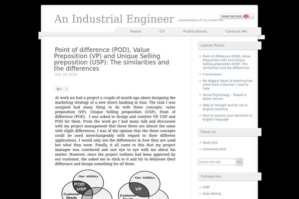 voidy theme site design template sample
