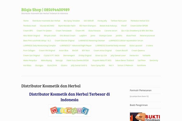 Mystile theme site design template sample