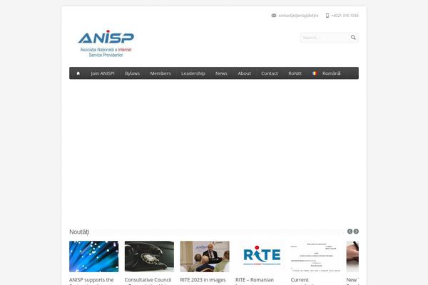 Aqua theme site design template sample
