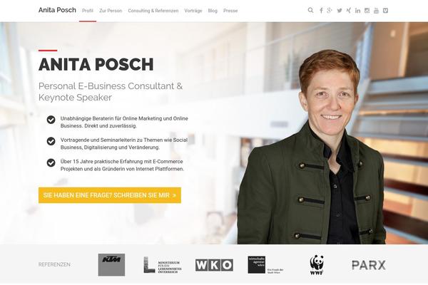 anitaposch.com site used Awe-wp