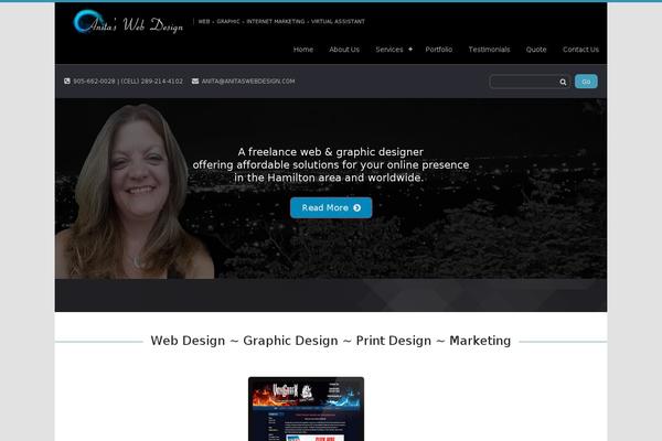 Mediaphase theme site design template sample