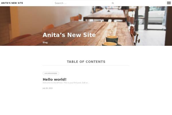 Elo theme site design template sample