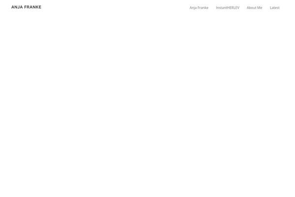 anjafranke.dk site used Assemble