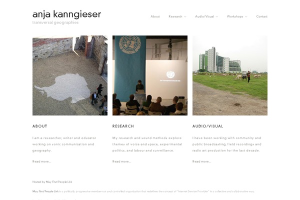 anjakanngieser.com site used Hatch-pro