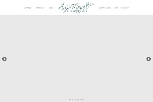 Tripod theme site design template sample