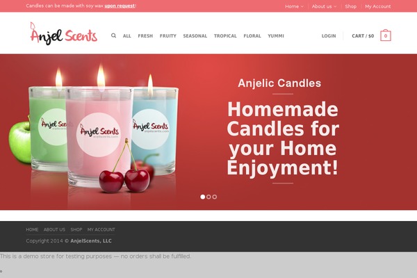 Flatsome theme site design template sample