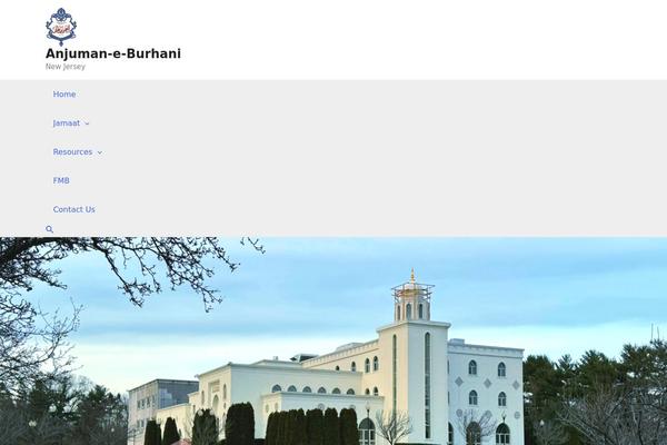 Dunamis theme site design template sample