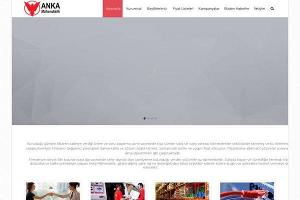 Kapital theme site design template sample