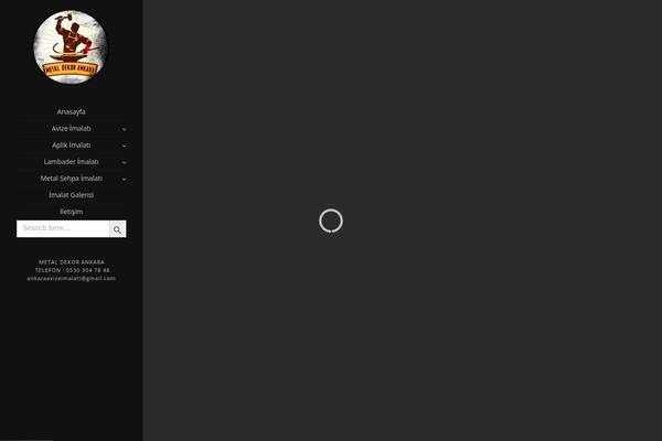 Refrakt theme site design template sample