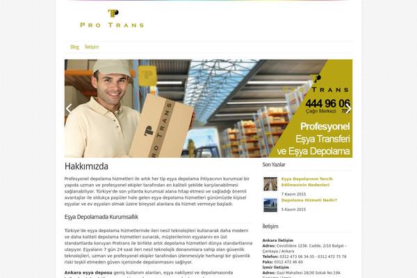 Virtuoso theme site design template sample