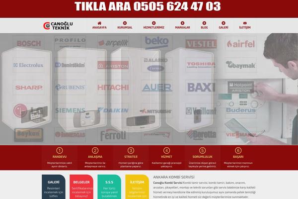 ankarakombiservis.net site used Etica