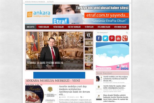 avenue theme site design template sample
