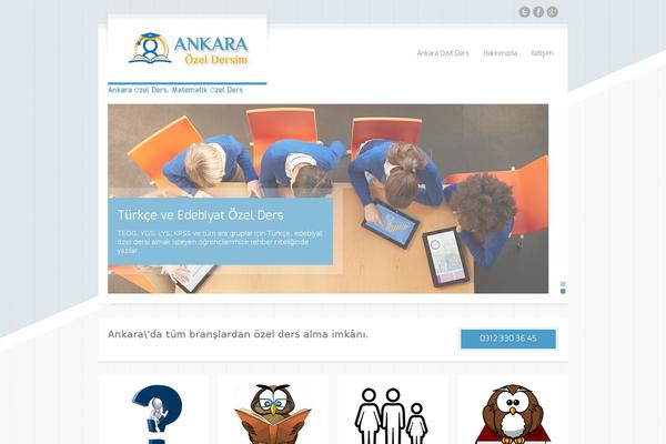 ankaraozeldersim.com site used Ignites