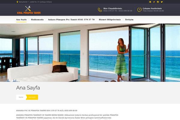 BuildMe theme site design template sample