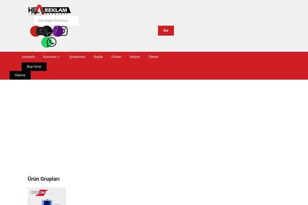 Aora theme site design template sample