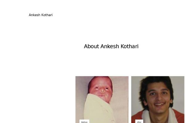 Twenty Twenty theme site design template sample