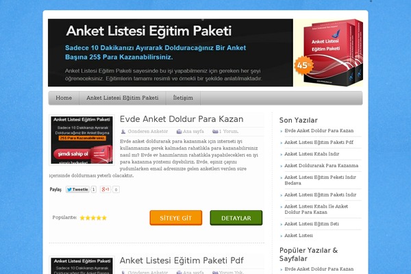 ReThink theme site design template sample