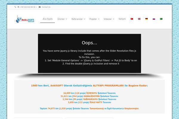 Site using Envision-core plugin