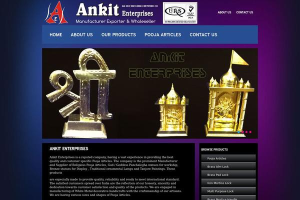 Site using Ax ScrollTo Top plugin