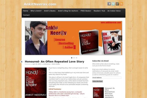 Neuro theme site design template sample