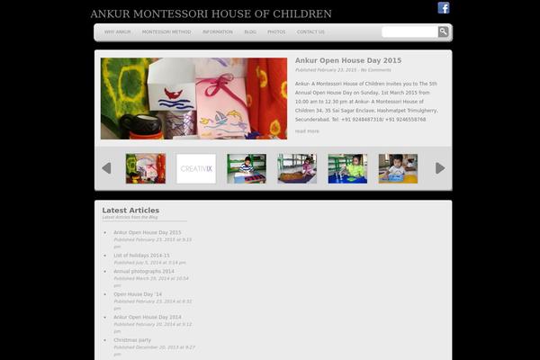WP-Creativix theme site design template sample