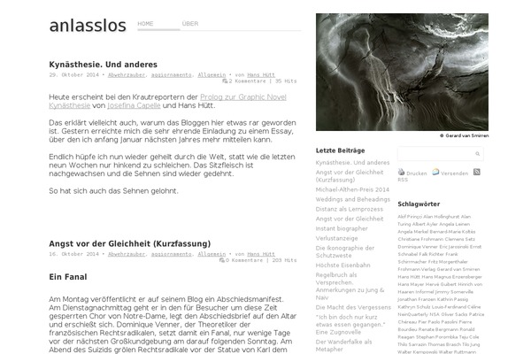 Mono theme site design template sample