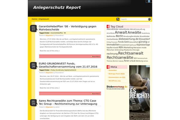 Schema Lite theme site design template sample